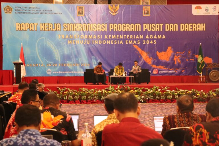 Rapat Kerja Pejabat Bimas Katolik Pusat dan Daerah Tahun 2024